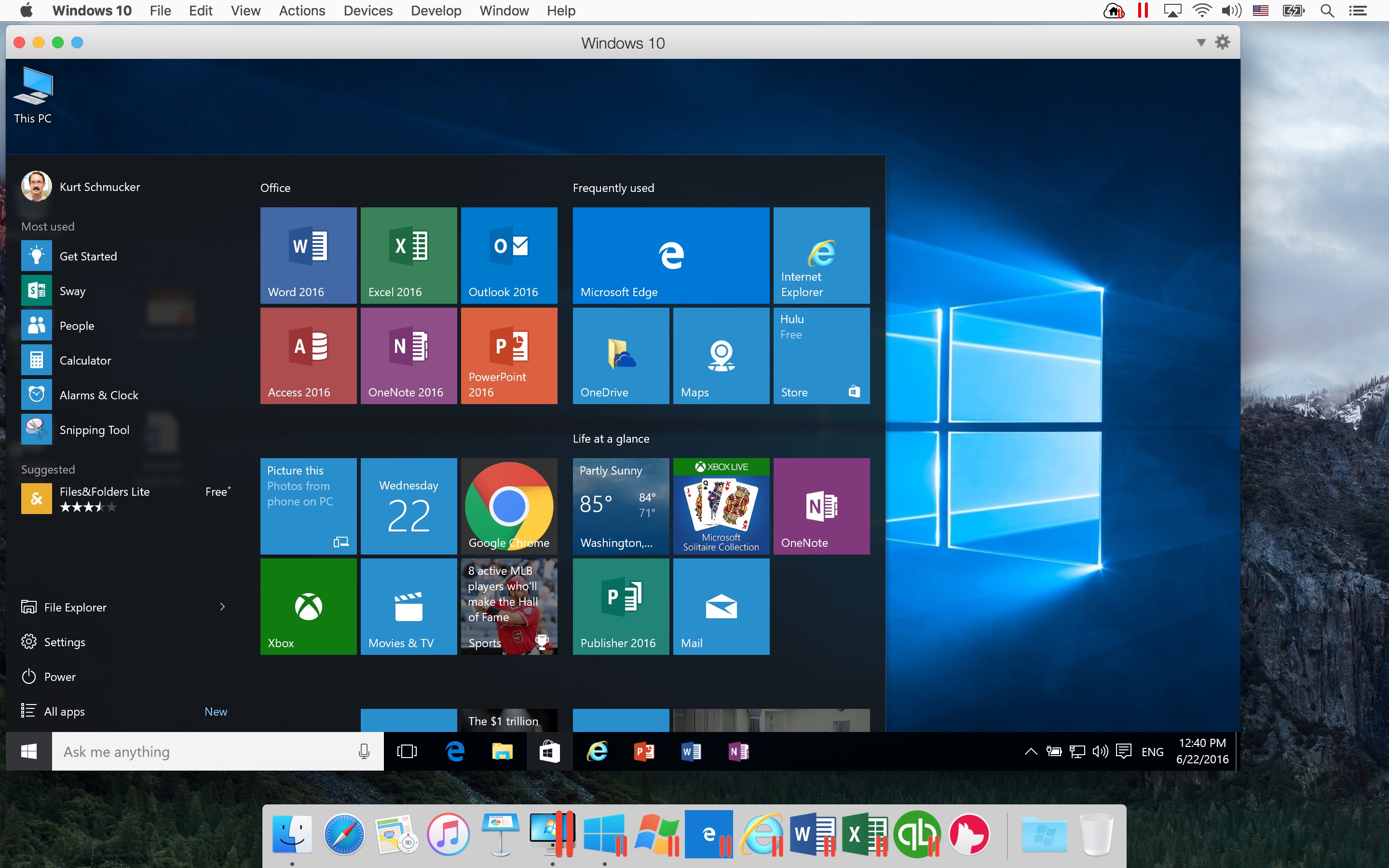 Mac os emulator windows 10